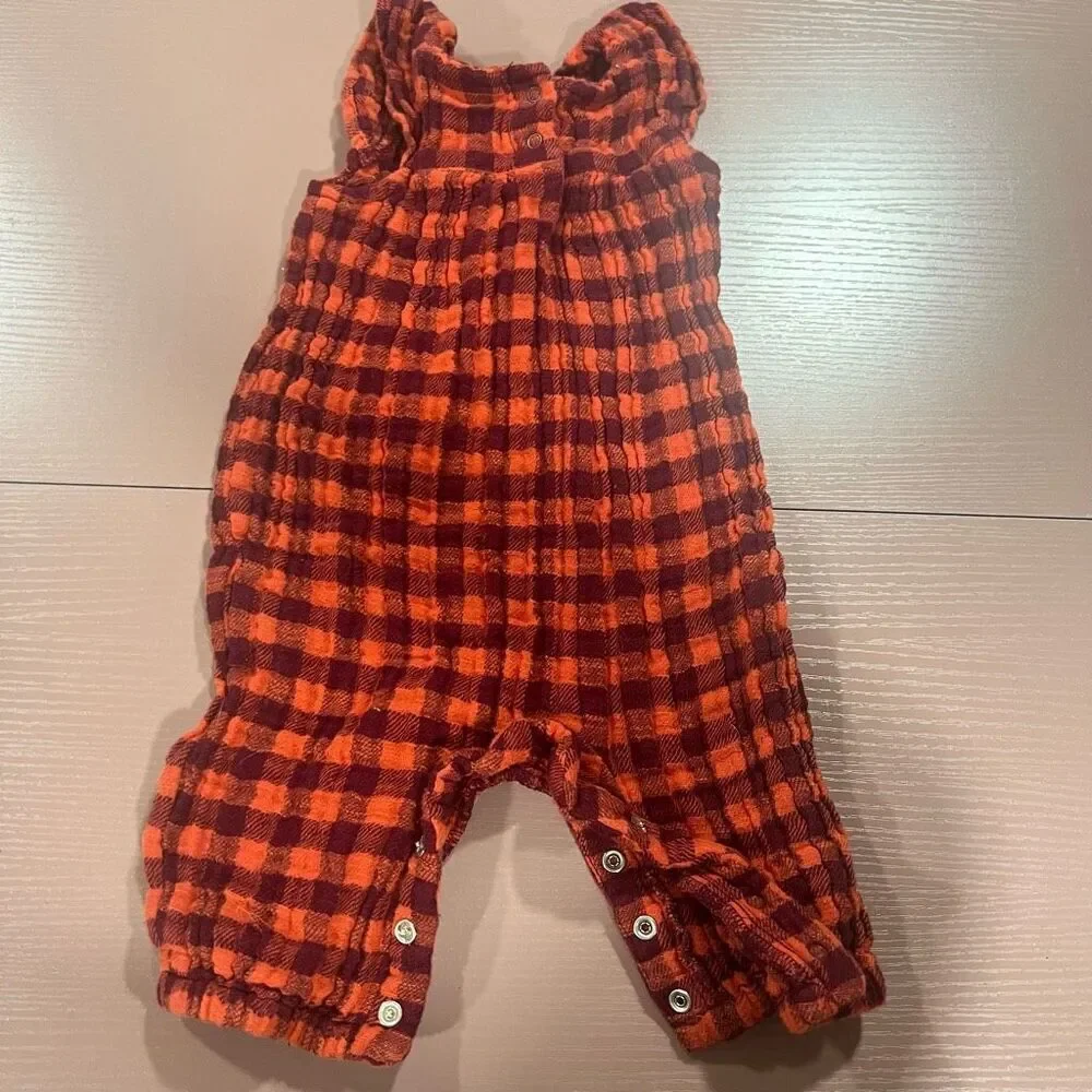 🏈 Cat & Jack Gingham Jumpsuit